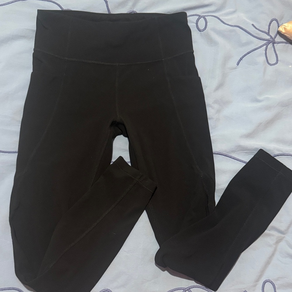 Athleta GIRL Black High-Rise Kids Leggings